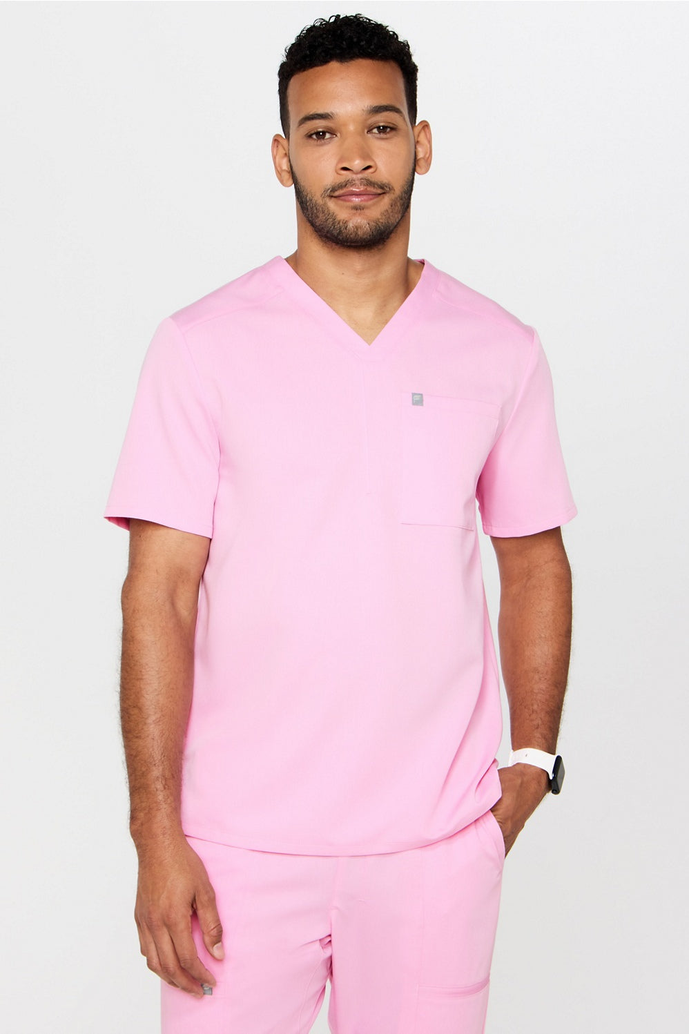 helix 1-pocket scrub top