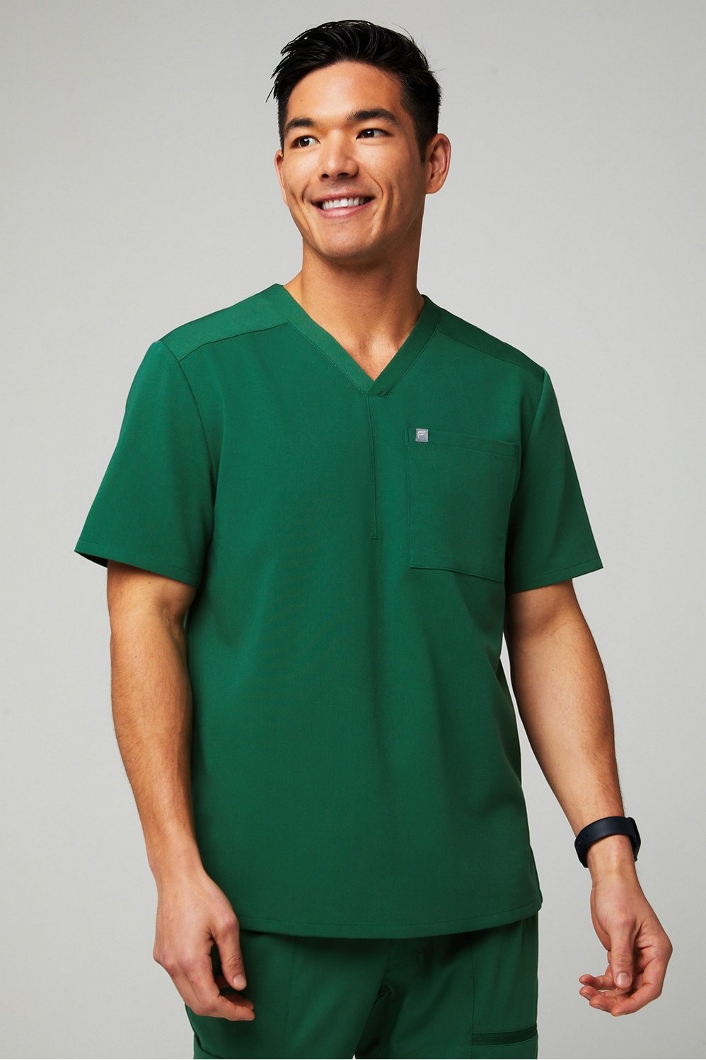 helix 1-pocket scrub top