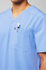helix 1-pocket scrub top