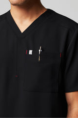 helix 1-pocket scrub top