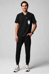helix 1-pocket scrub top