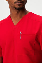 helix 1-pocket scrub top