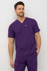 helix 1-pocket scrub top