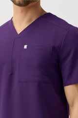 helix 1-pocket scrub top