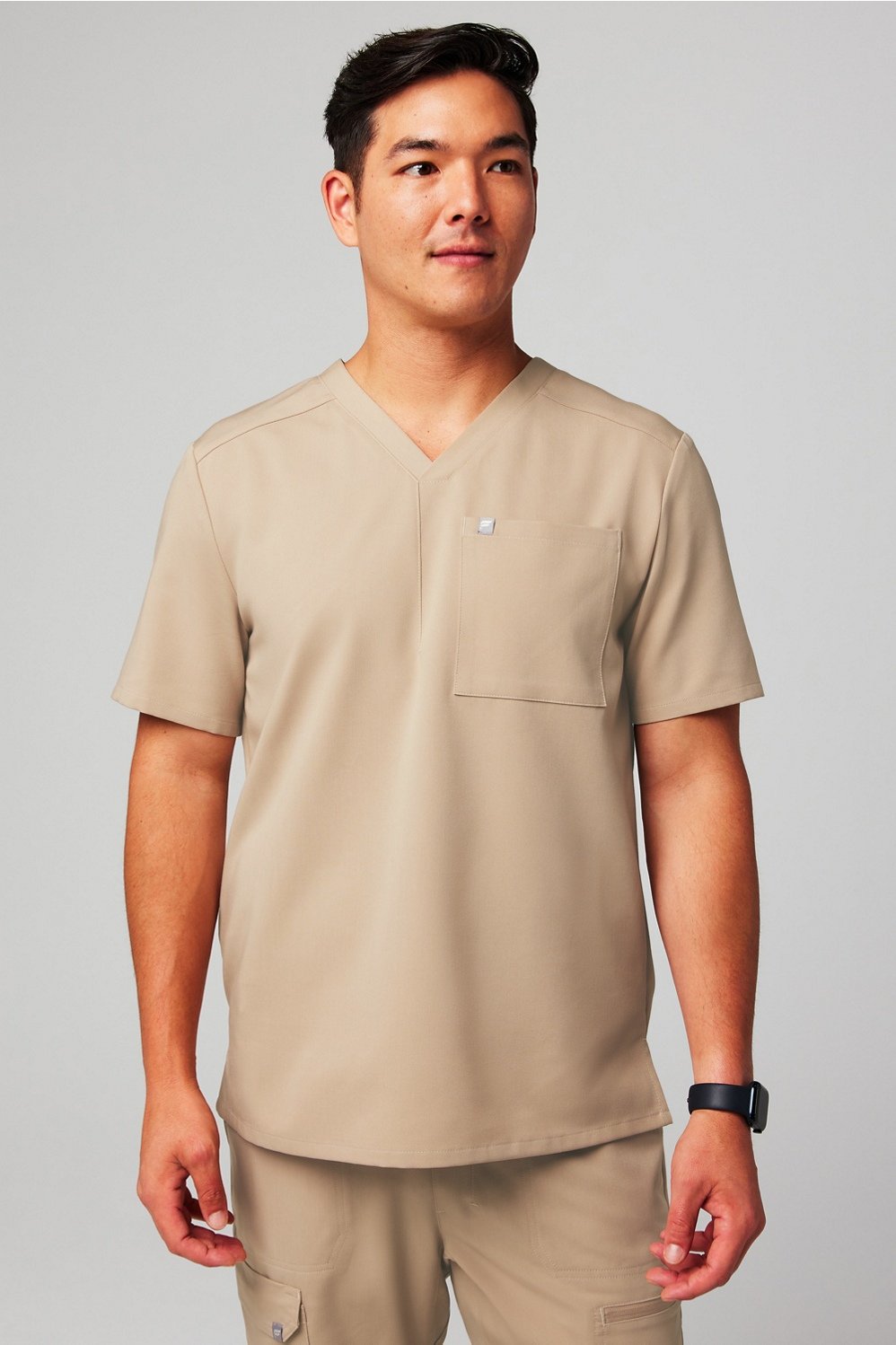 helix 1-pocket scrub top