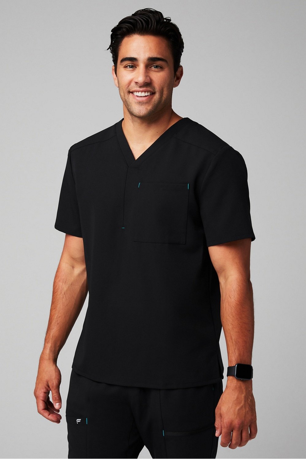 helix 1-pocket scrub top