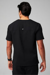 helix 1-pocket scrub top