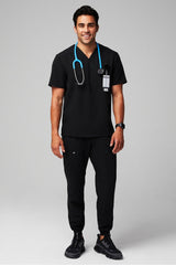 helix 1-pocket scrub top
