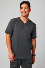 max 4-pocket scrub top