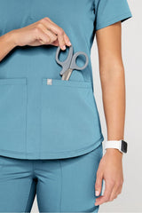 method flex 2-pocket scrub top