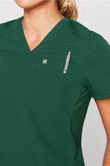 vital flex 1-pocket scrub top