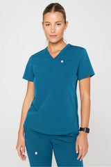 vital flex 1-pocket scrub top