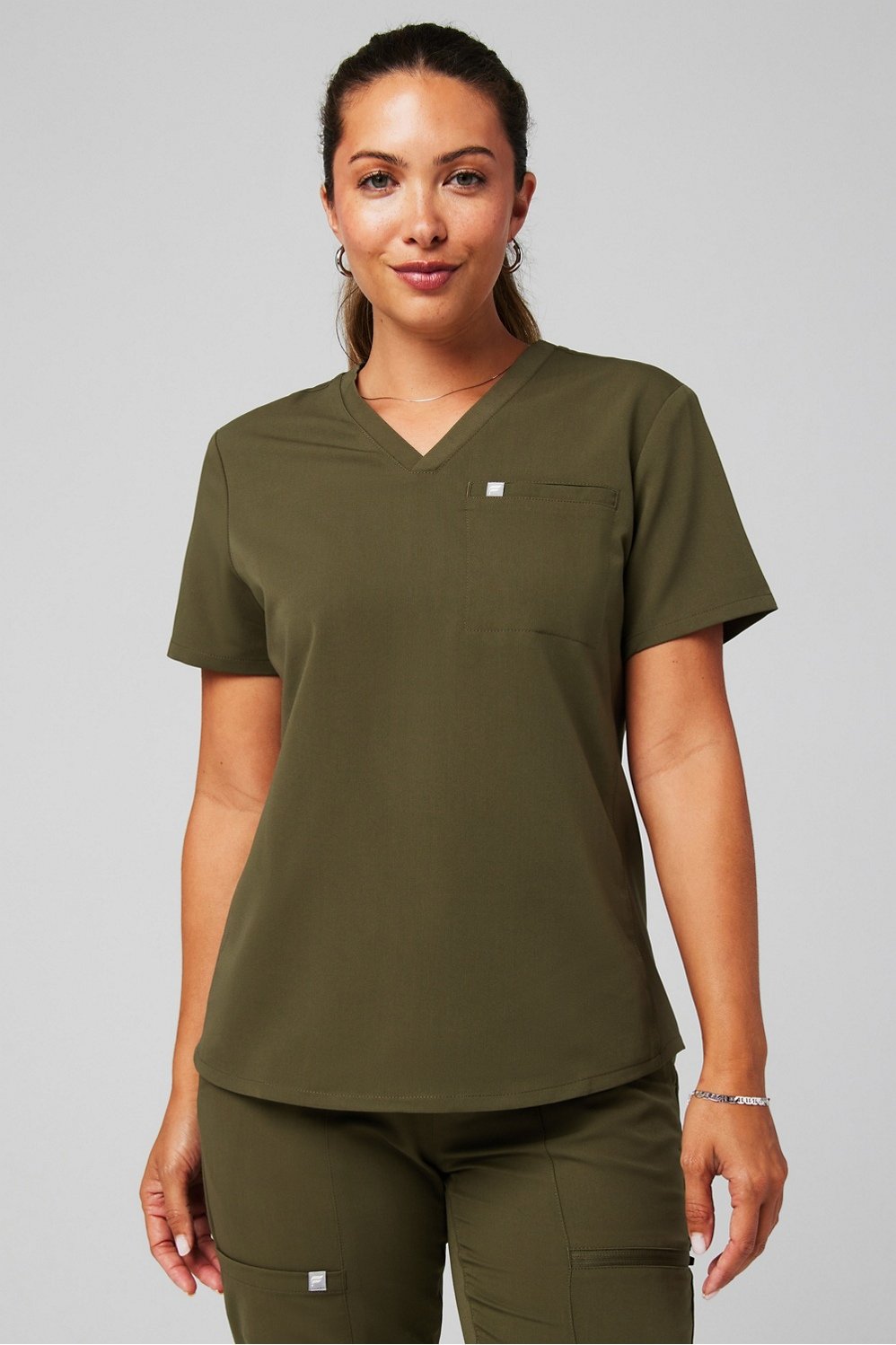 vital flex 1-pocket scrub top