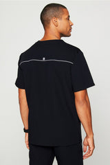 helix 1-pocket scrub top (reflective)