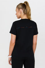 method 2-pocket scrub top