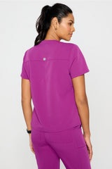 method 2-pocket scrub top (petite fit)